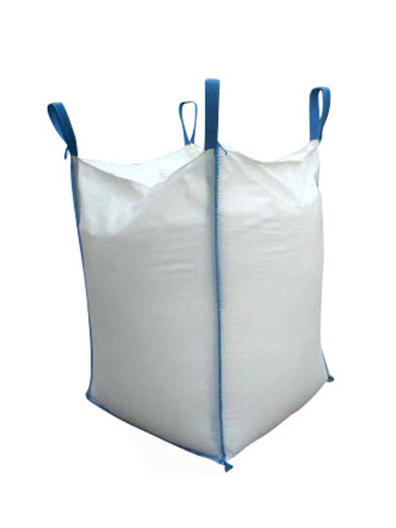 Square bulk bag with lift loops