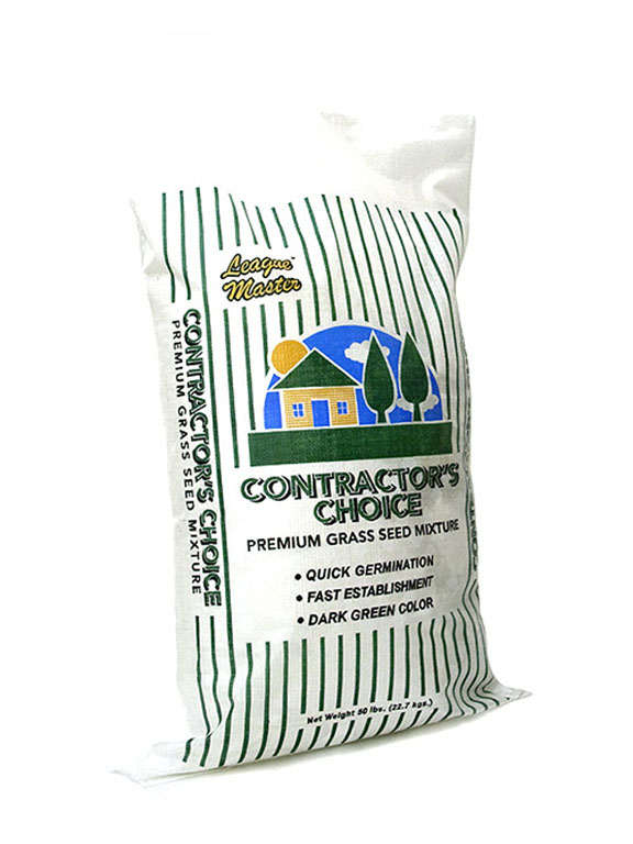 Printed woven polypropylene bag for landscaping product